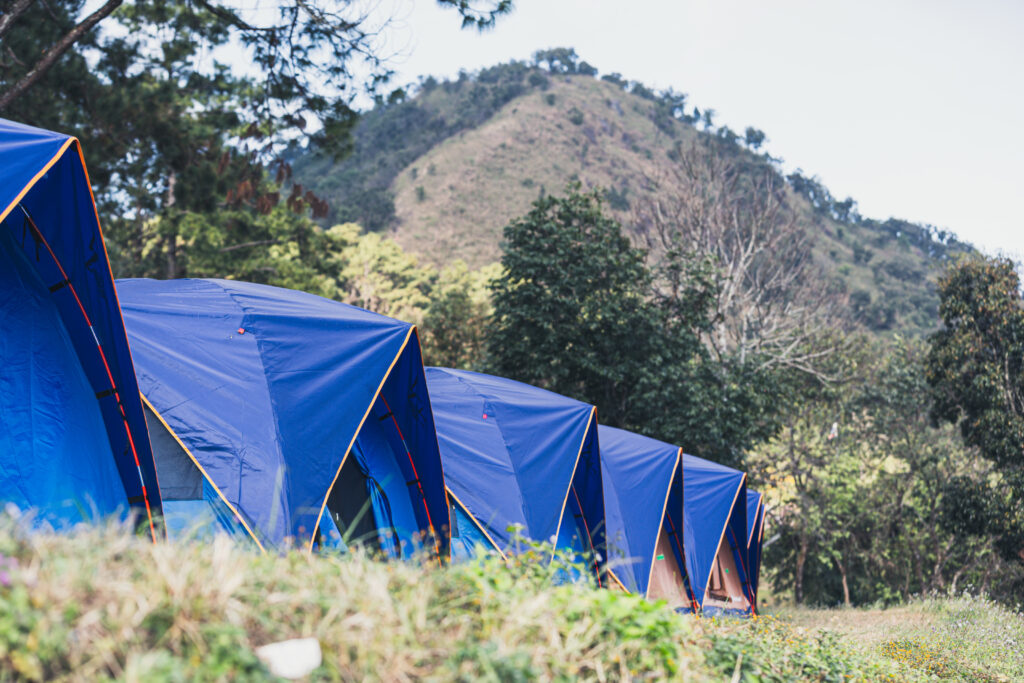 Mount Meru camping spots
