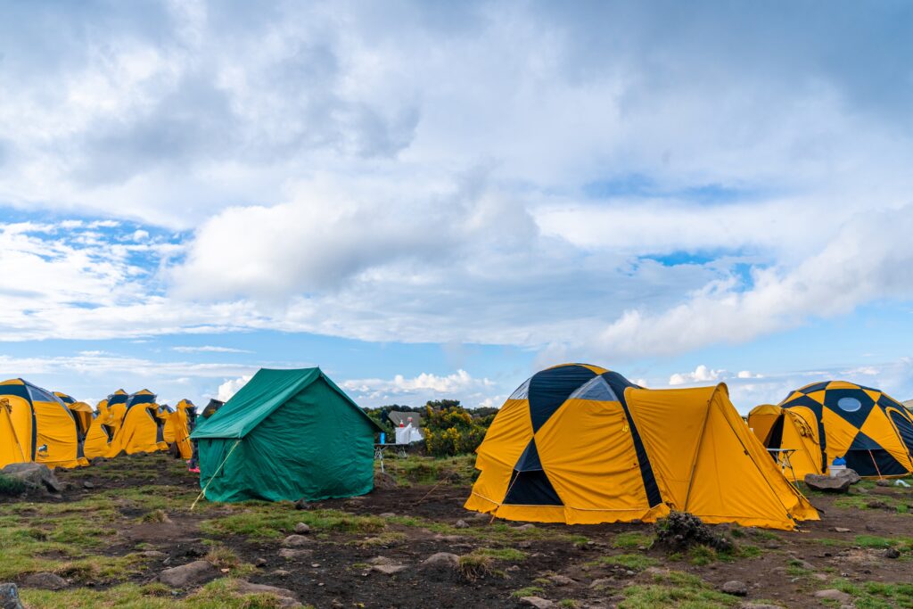 Mount Meru camping spots