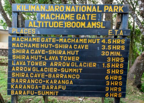 Best Kilimanjaro Machame Route 2026/2027