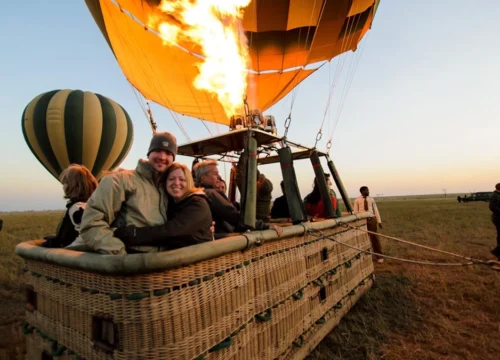 Hot air balloon safari in Serengeti (2026)